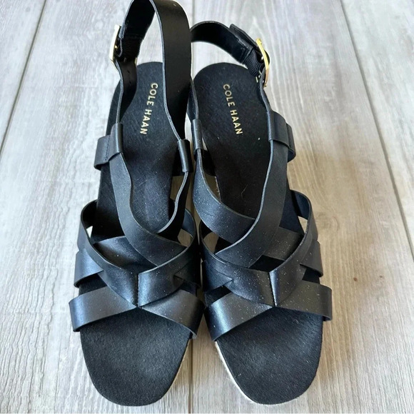 Cole Haan Women's Espadrille Wedge Sandals - Picture 2 of 8